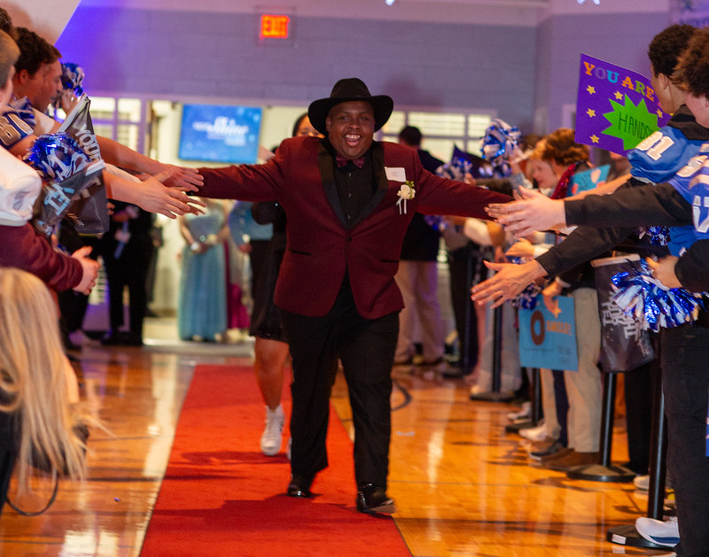 Guests dancing at Night to Shine
